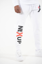 Load image into Gallery viewer, NEXUP HERMES WHITE MIDWEIGHT FLEECE PANT