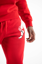 Load image into Gallery viewer, NEXUP HERMES RED MIDWEIGHT FLEECE PANT
